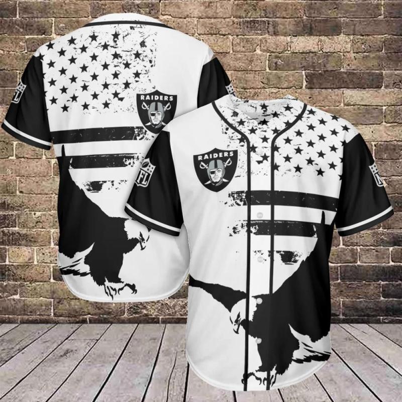 Las Vegas Raiders Baseball Jersey