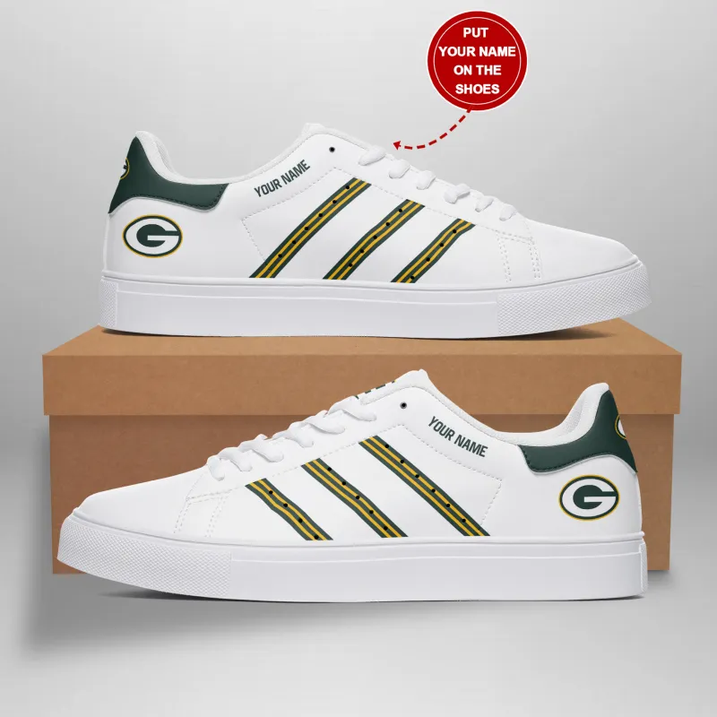 Green Bay Packers Personalized SS Custom Sneakers
