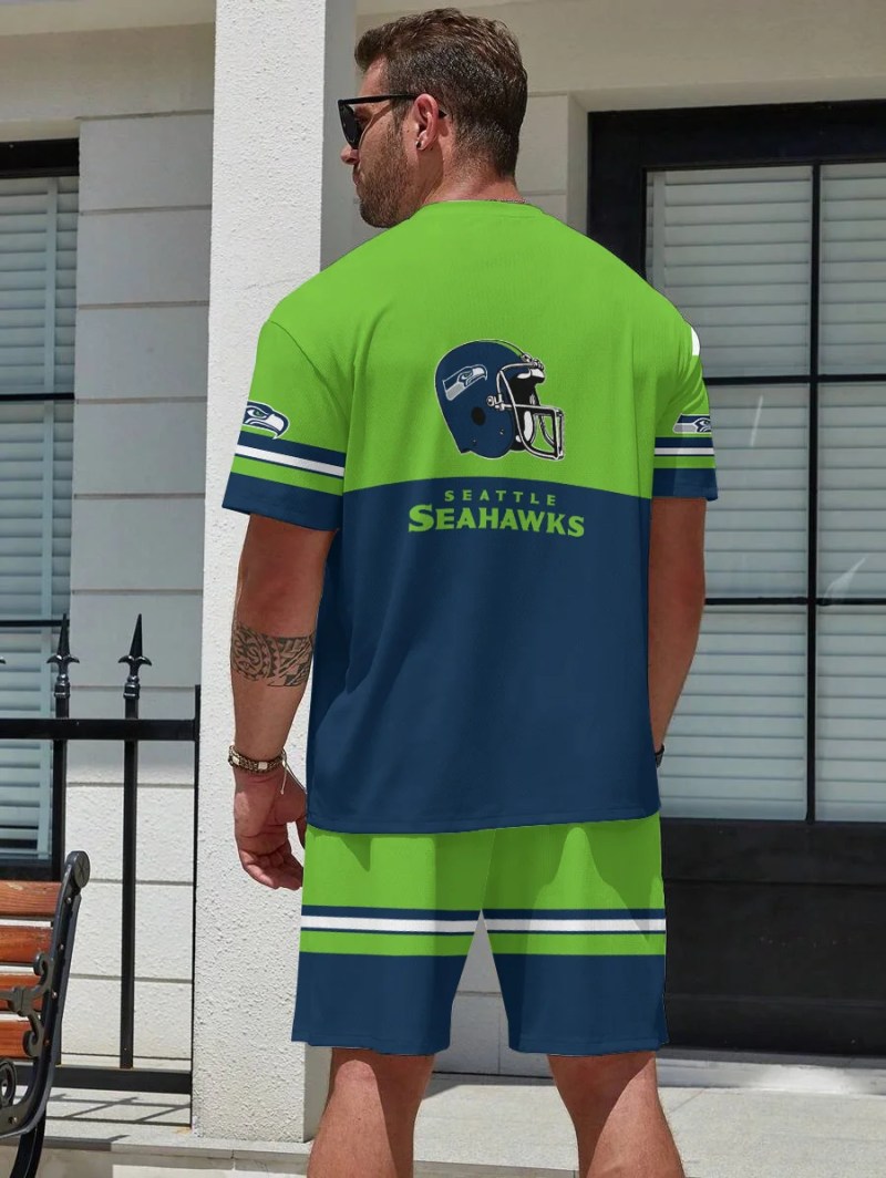 Seattle Seahawks T-shirt and Shorts