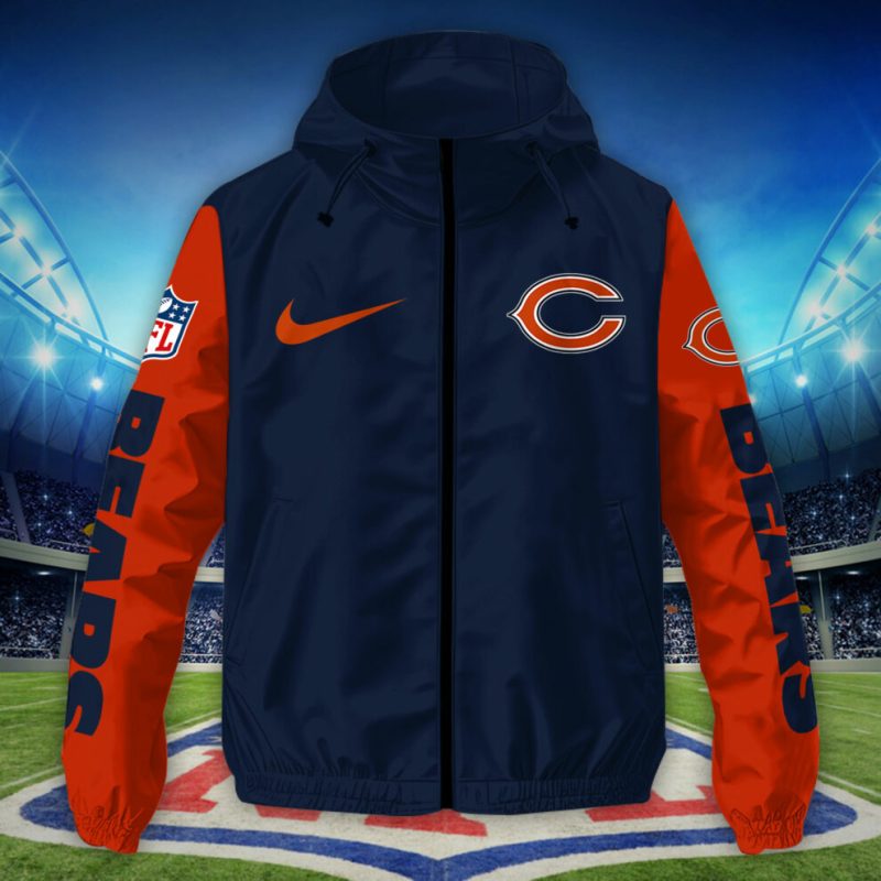 Chicago Bears Outdoor Jacket Details