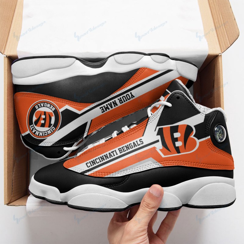 Cincinnati Bengals AJD13 Sneakers Side View