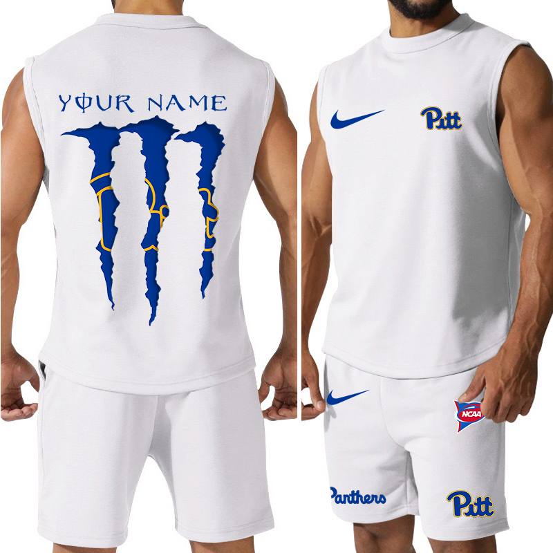Pittsburgh Panthers Jersey Tank Top and Shorts 5