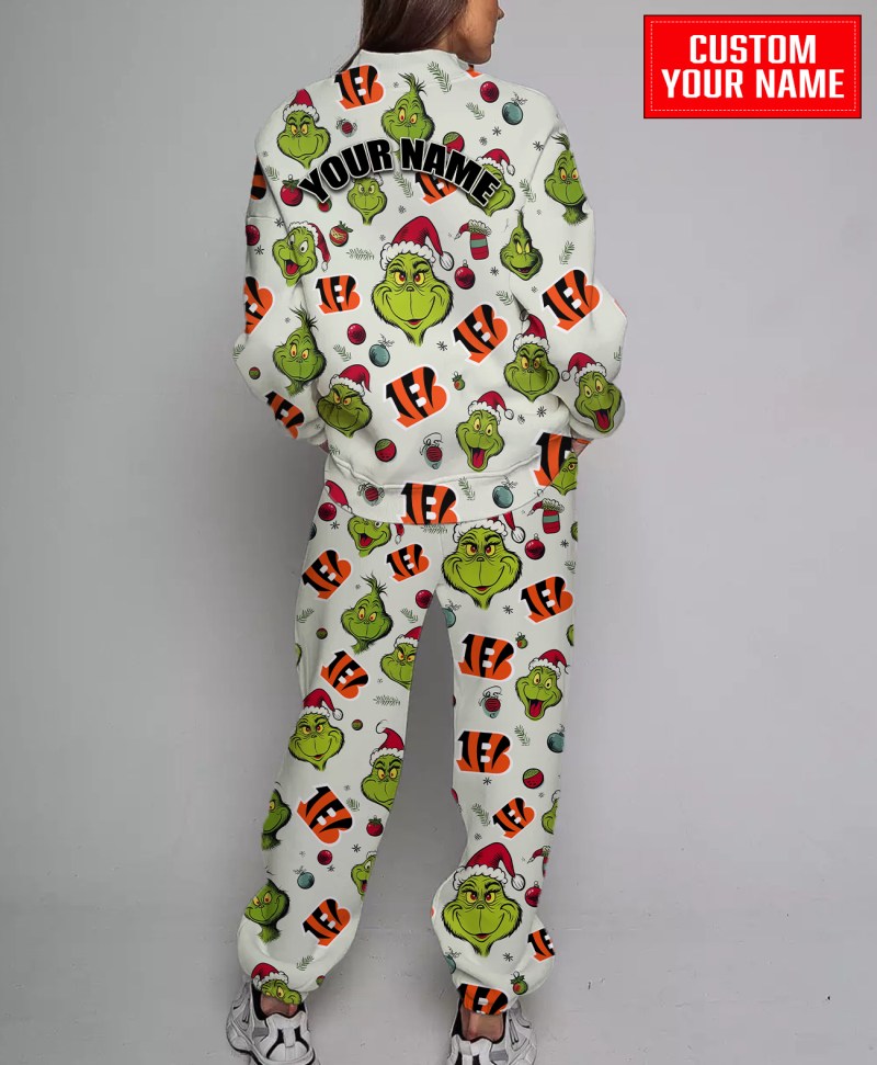 Cincinnati Bengals Christmas Pattern Sweatpants