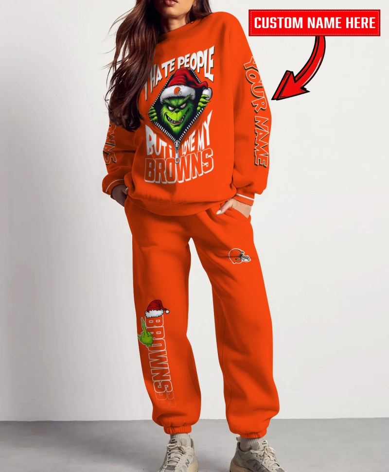 Cleveland Browns Ugly Christmas Sweater & Sweatpants