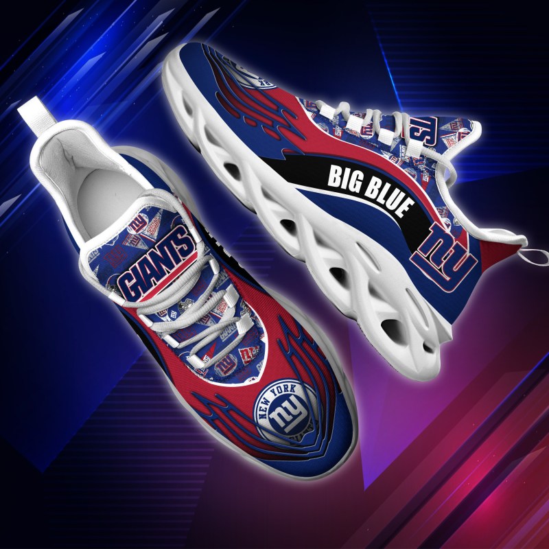 New York Giants Yezy Running Sneakers
