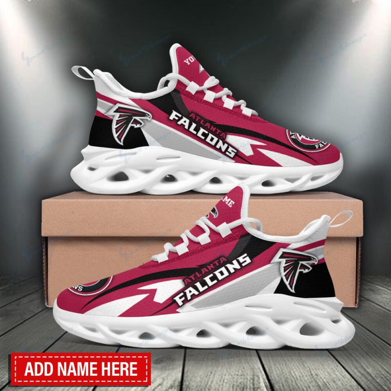 Atlanta Falcons Personalized Yezy Running Sneakers