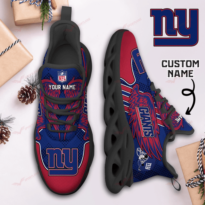 New York Giants Sneakers Close-Up