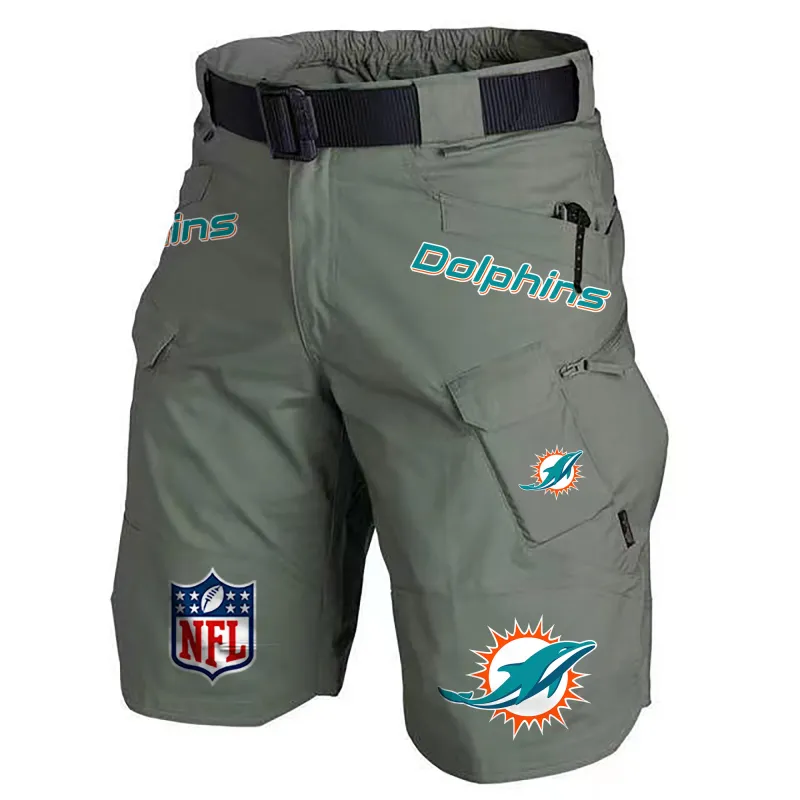 Miami Dolphins Shorts in Army Green
