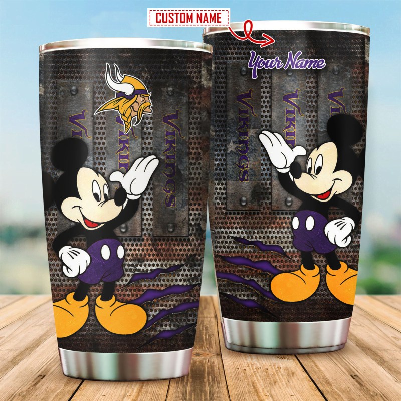 Minnesota Vikings Personalized Tumbler