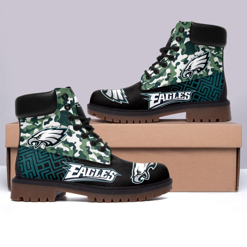 Philadelphia Eagles TBL Boots Side View