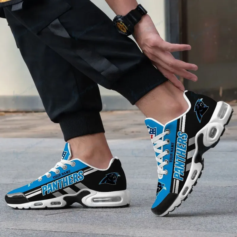 Carolina Panthers Personalized Plus Sneakers - Bottom View