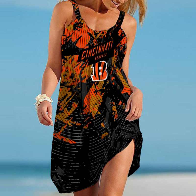 Cincinnati Bengals Beach Dress