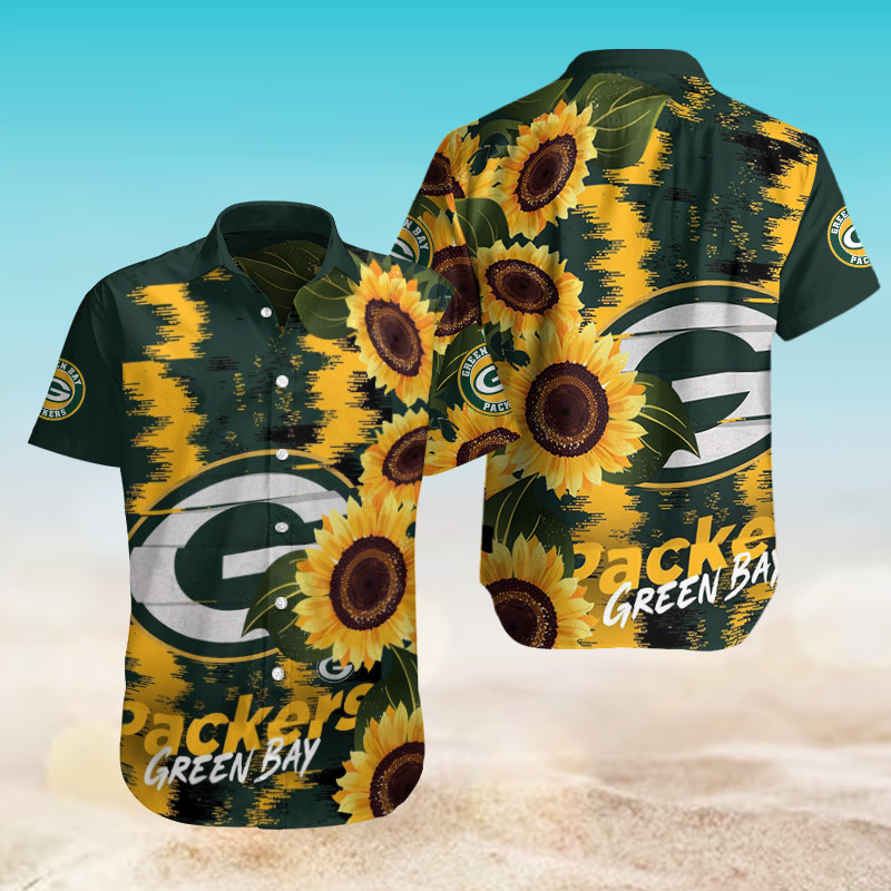 Sizing Chart for Green Bay Packers Button Shirt BB692