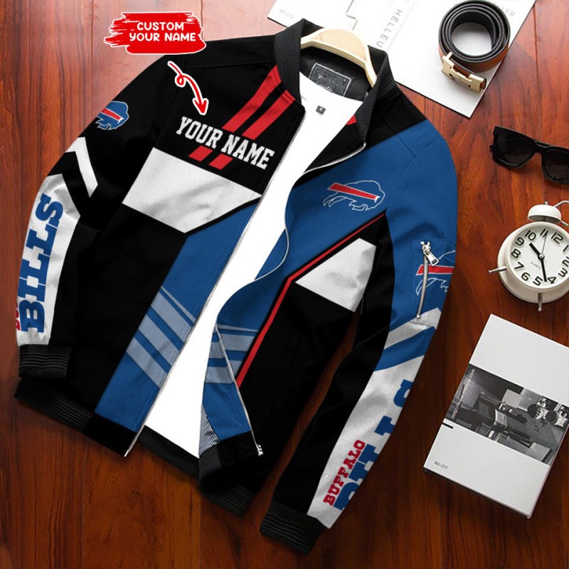 Buffalo Bills Bomber Jacket in Action