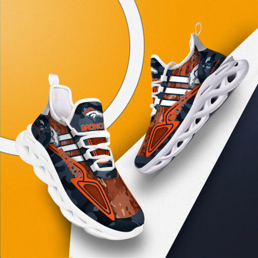 Denver Broncos Personalized Yezy Running Sneakers 12