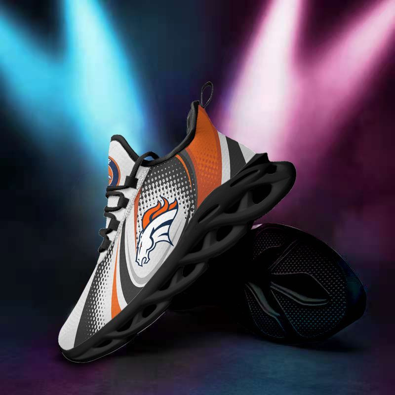 Denver Broncos Yezy Running Sneakers Detail