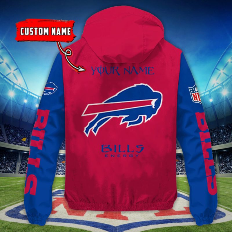 Buffalo Bills Jacket Side View