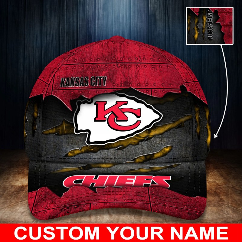Kansas City Chiefs Personalized Classic Cap