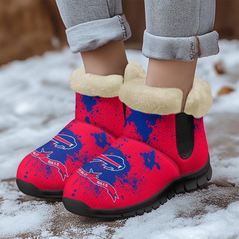 Buffalo Bills Comfy Winter Snow Boots 3