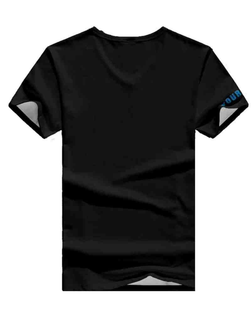 Detroit Lions V-neck T-shirt Back
