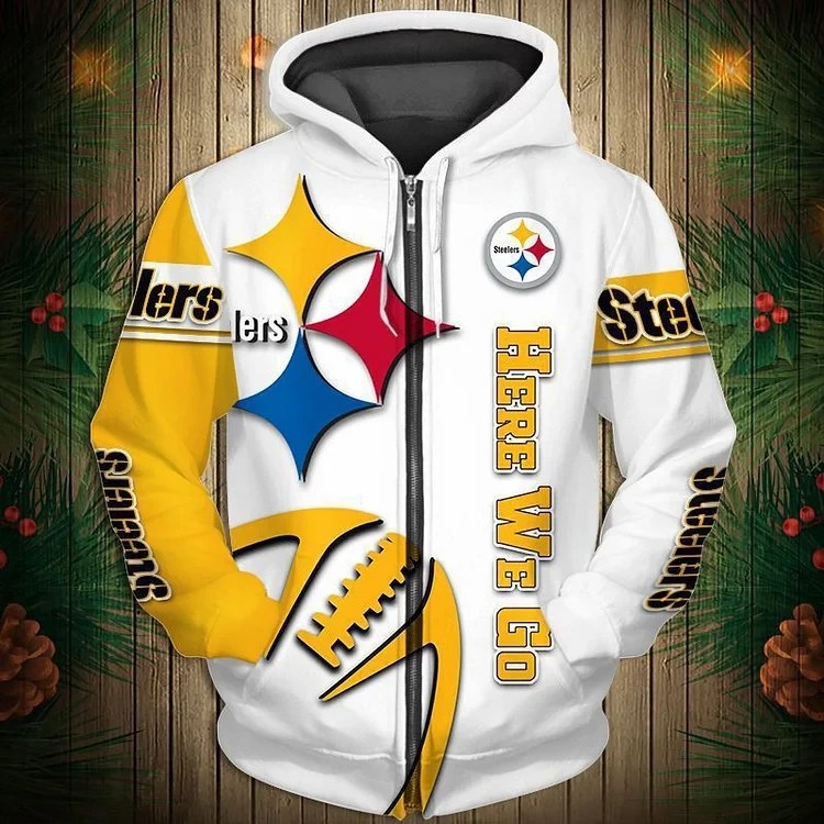 Pittsburgh Steelers Limited Edition All Over Print Zip Up Hoodie