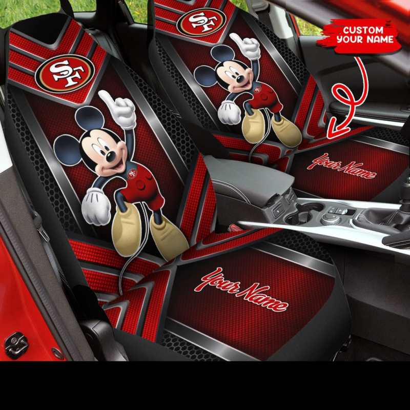 San Francisco 49ers Personalized Car Seat Covers
