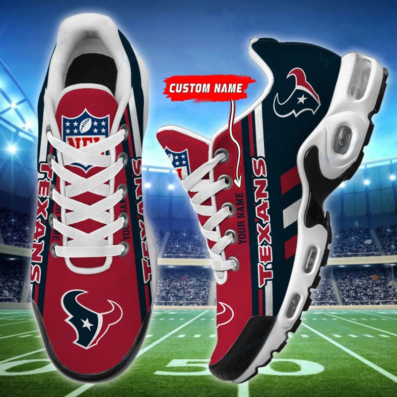 Houston Texans Personalized Plus T-N Youth Sneakers