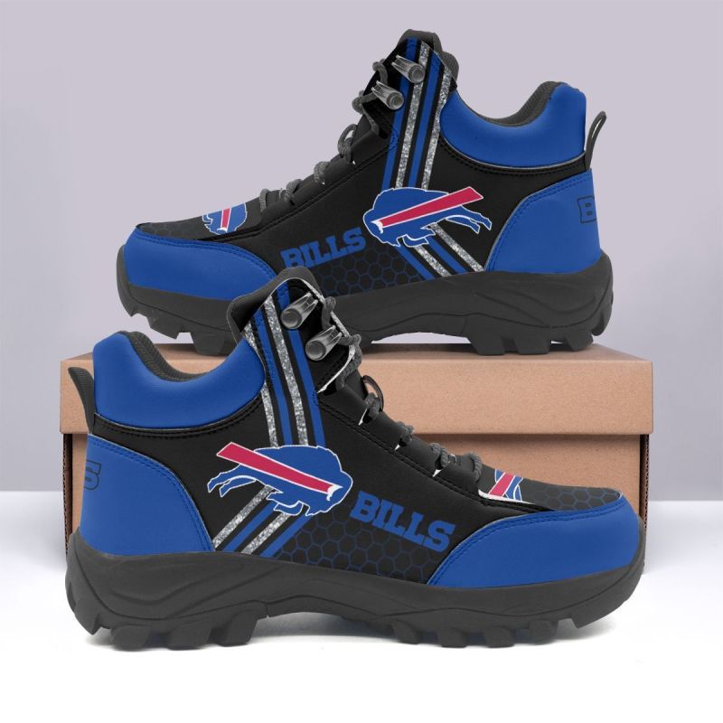 Buffalo Bills Hiking Shoes Bottom View