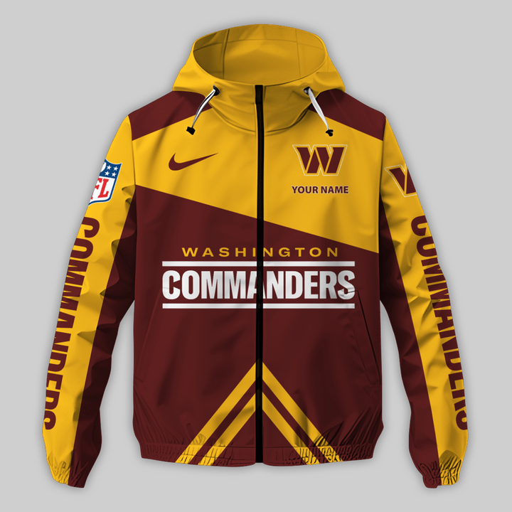 Washington Commanders Outdoor Jacket Detail