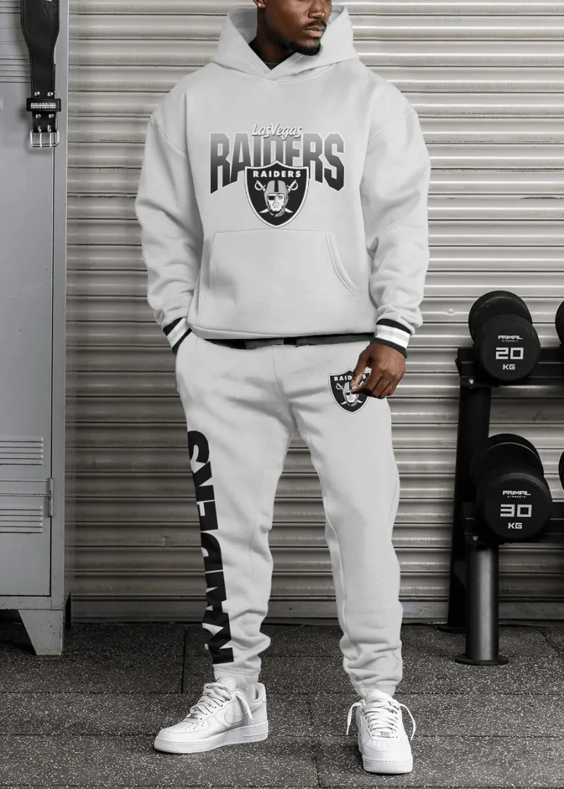 Las Vegas Raiders Combo Pullover Hoodie And Sweatpants