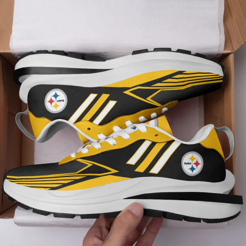 Stylish Design of Pittsburgh Steelers HF3 Sneakers