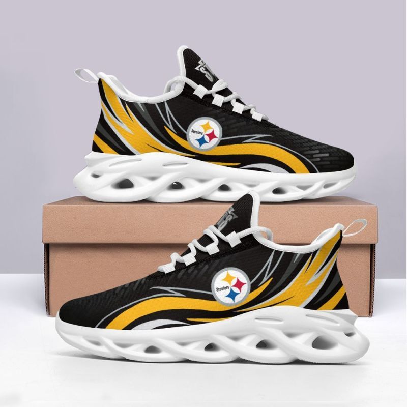 Pittsburgh Steelers Yezy Running Sneakers Image 1