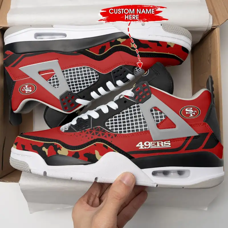 San Francisco 49ers AJ4 Sneaker