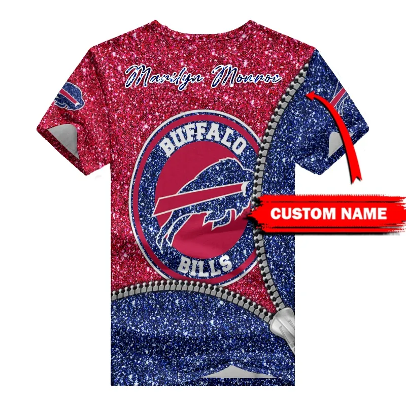 Buffalo Bills Women T-shirt - Perfect for Sports Fans
