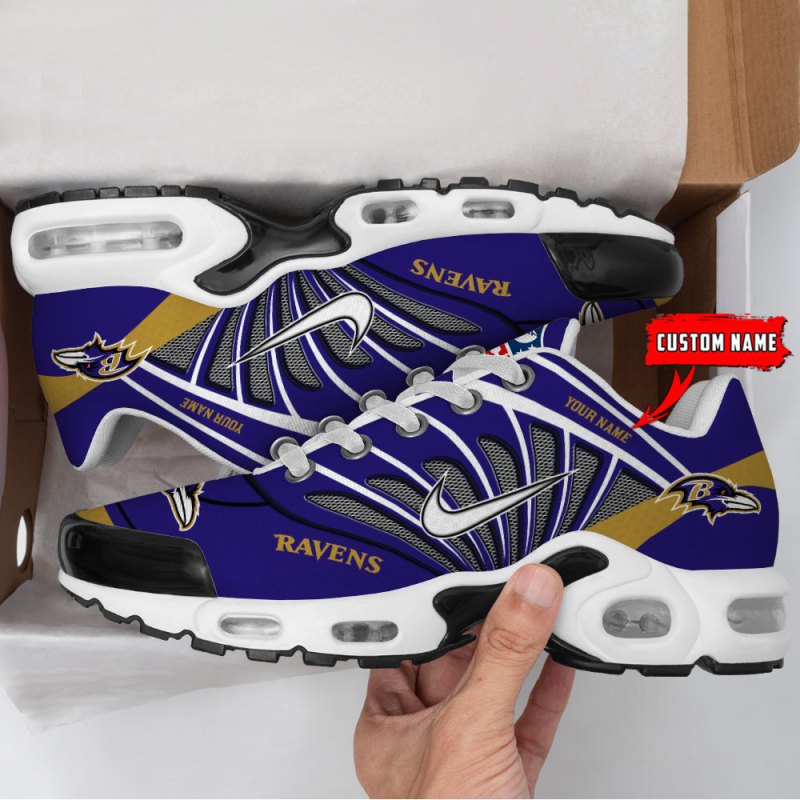 Baltimore Ravens Youth Sneakers Image 1