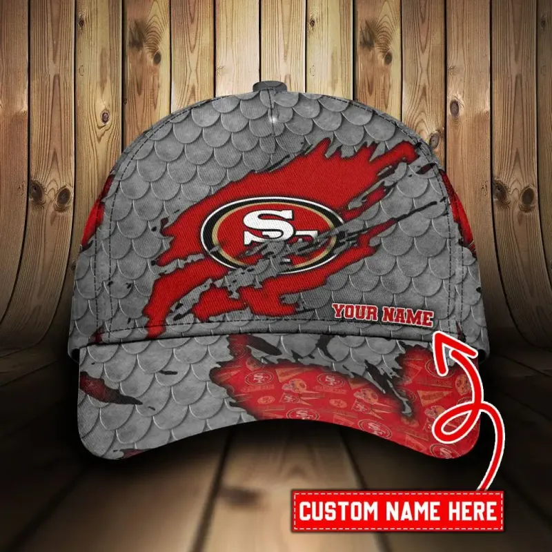 San Francisco 49ers Personalized Classic Cap