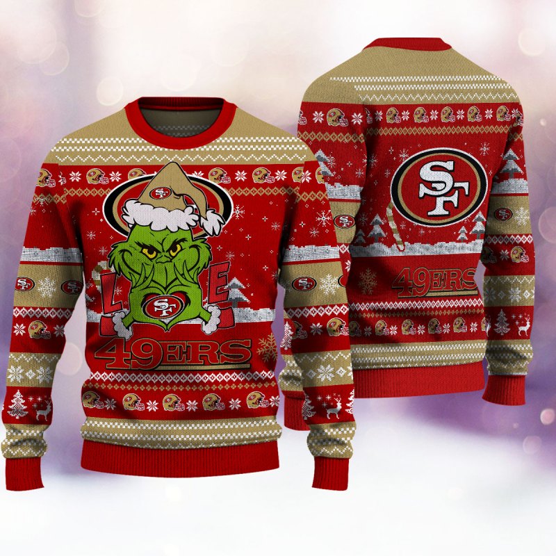San Francisco 49ers Christmas Sweater