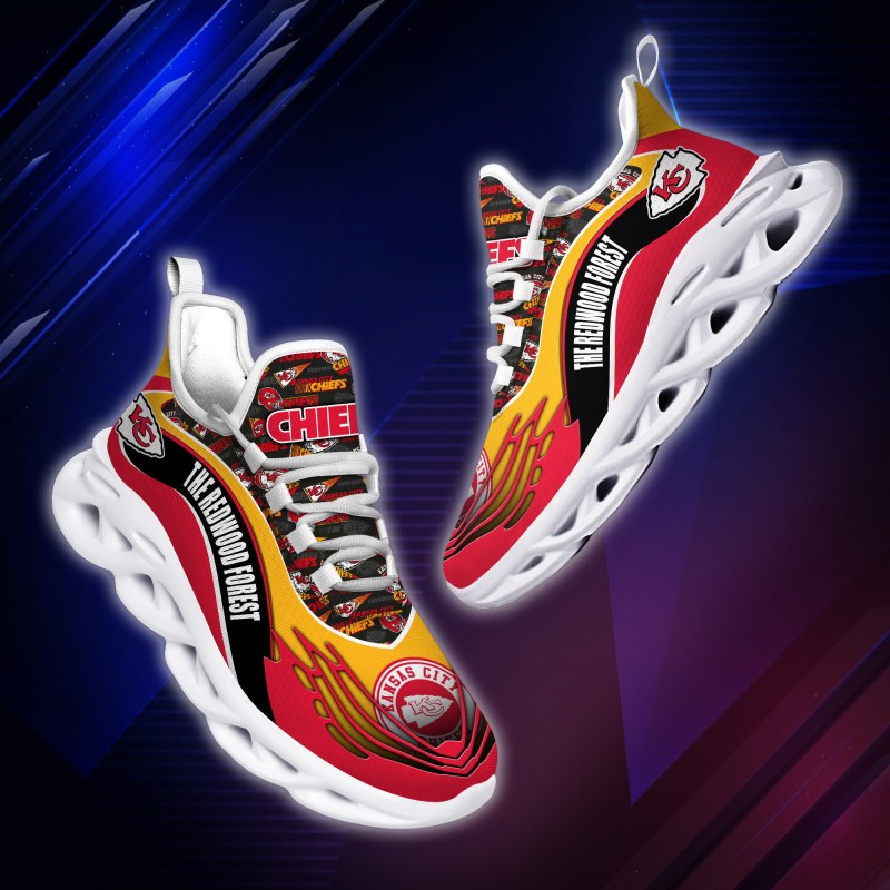 Kansas City Chiefs Yezy Running Sneakers