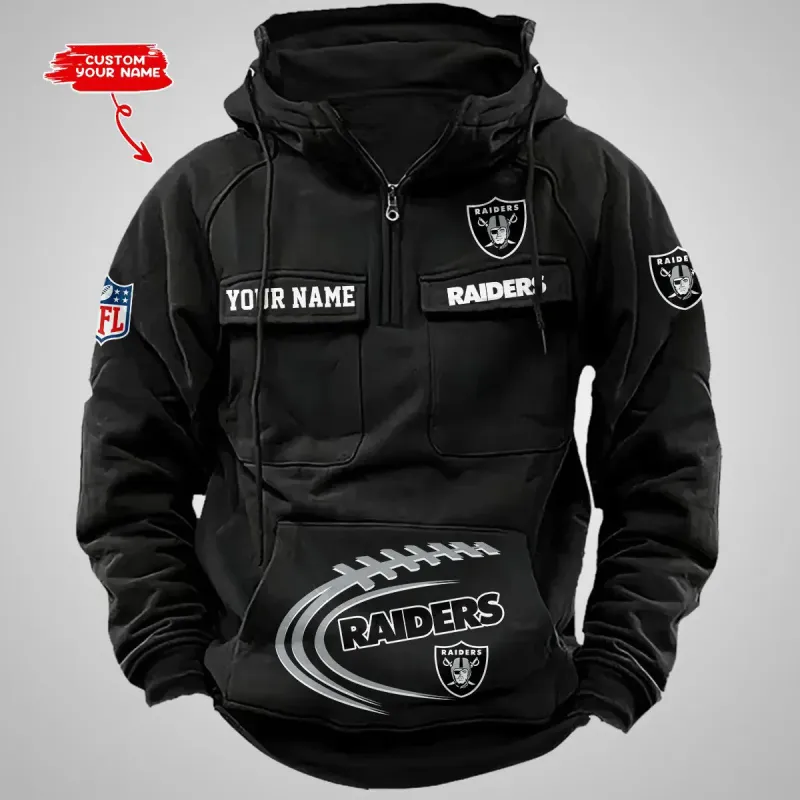Las Vegas Raiders Hoodie Lifestyle Image