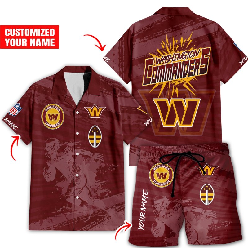 Washington Commanders Hawaiian Shirt