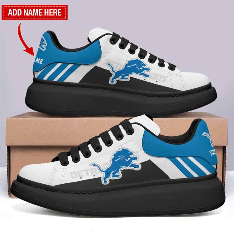 Detroit Lions MQ Sneakers Side View