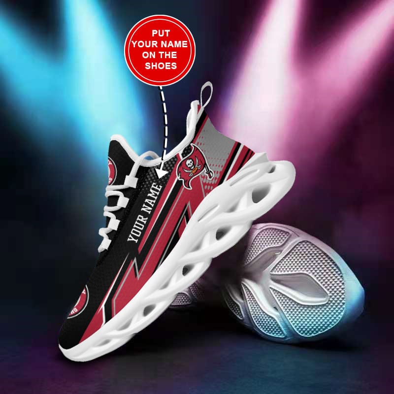Tampa Bay Buccaneers Personalized Yezy Running Sneakers