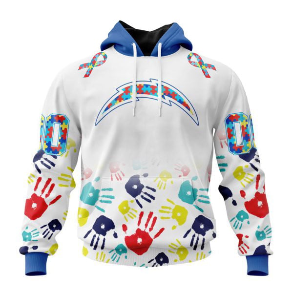 Los Angeles Chargers Personalized Hoodie