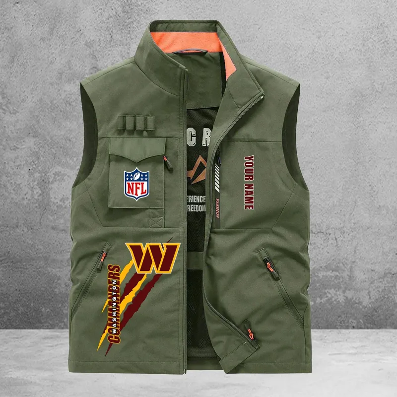 Durable Washington Commanders Vest