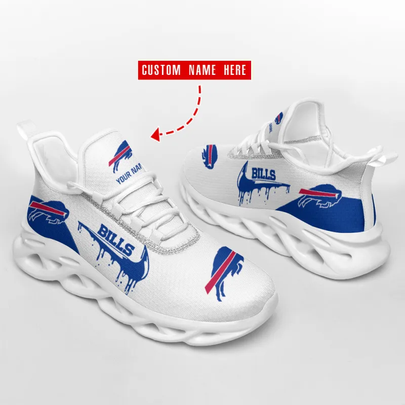 Buffalo Bills Yezy Running Sneakers Side