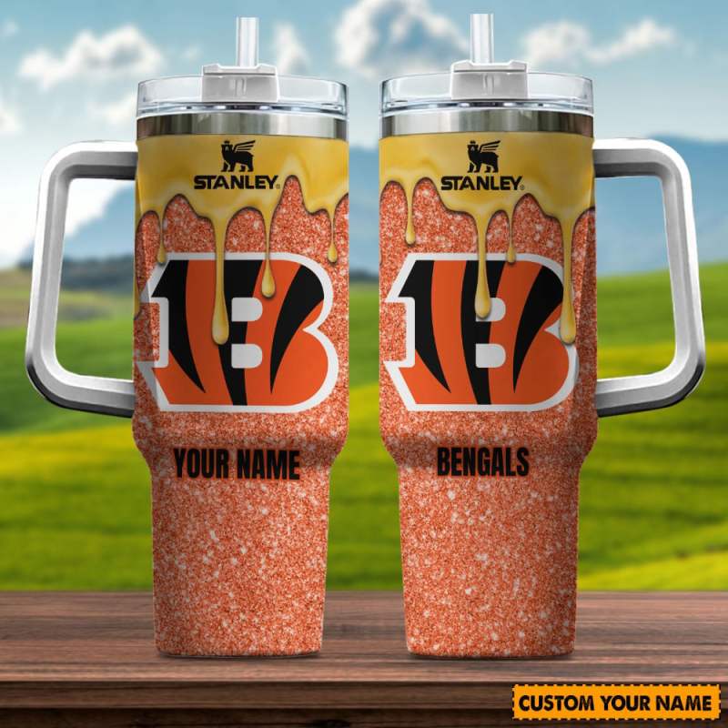40oz Bengals Fan Tumbler