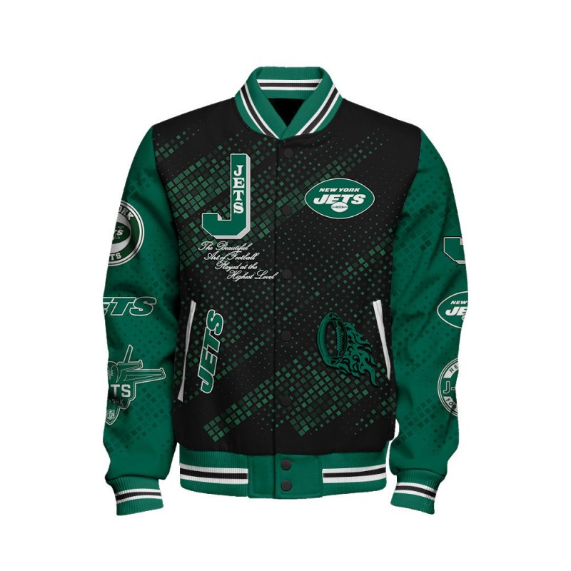 Stylish New York Jets Varsity Jacket