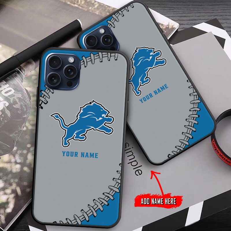 Detroit Lions Phone Case Design