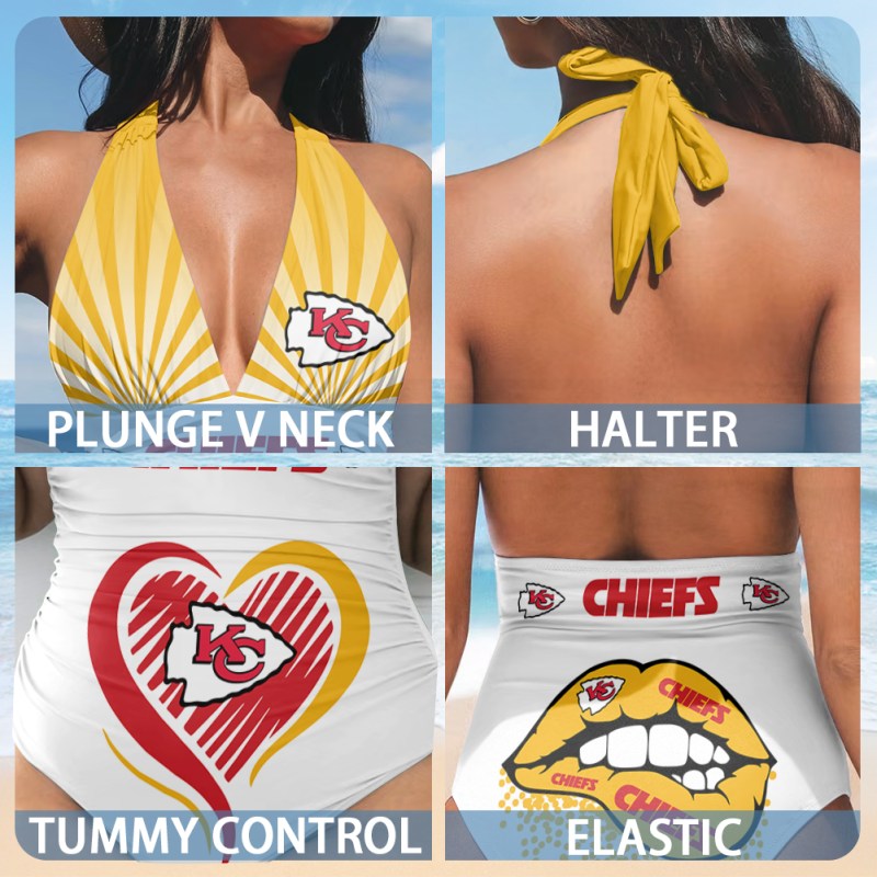 Kansas City Chiefs Swimsuit - Side View