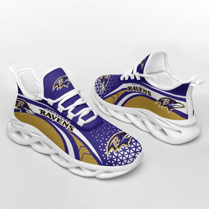 Baltimore Ravens Yezy Running Sneakers